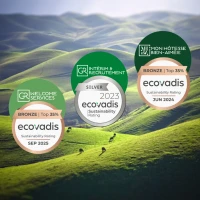 le Groupe GR récompensé par des médailles Ecovadis